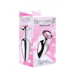 Xr brands Roze edelsteen - Butt Plug - Groot (848518029874)