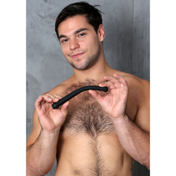 Perfectfitbrand Ergoflo - Silicone Flex Tip voor Anale Douche - 8 / 20 cm - Zwart (854854005373)