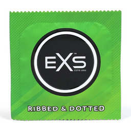 EXS 3 in 1 - Ribbed, Dotted en Flared - Condooms - 144 Stuks (5027701003463)