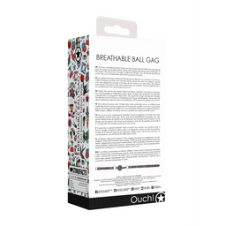 Ouch! by shots Ademend Ball Gag (8714273491626)