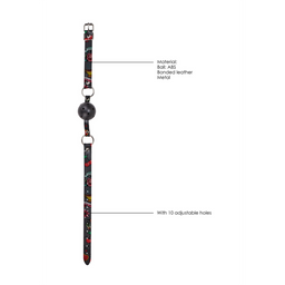 Ouch! by shots Ademend Ball Gag (8714273491626)