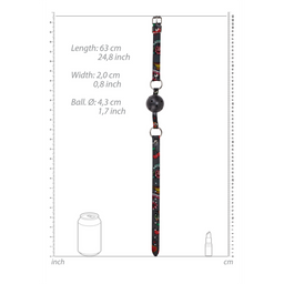 Ouch! by shots Ademend Ball Gag (8714273491626)