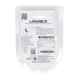 Levelz by shots Wide O Silicone Cockring - L - 42mm - Zwart (8714273061997)