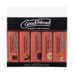 Doc johnson Orale Delight Gel - Desserts - 5 Pack - 1 fl oz / 29 ml (782421083229)