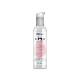 Swiss navy 4 in 1 Playful Flavors - Lubricant with Cotton Candy Flavor - 4 fl oz / 118 ml (699439007157)