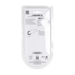 Levelz by shots Classic Silicone Cockring Set van 3 - L/XL/XXL - Zwart (8714273061911)