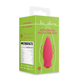 Loveline by shots Kegelvormige Bullet Vibrator - Blushing Red (8714273044839)