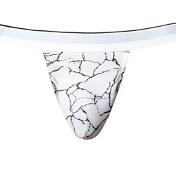 Male power Jock - L/XL - Witte Marmer (845830094856)