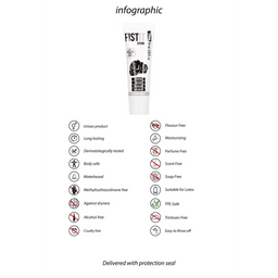 Fist it by shots Sperma-achtige Glijmiddel - 0,8 fl oz / 25 ml (8714273936677)