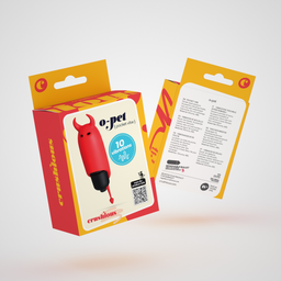 Crushious O-Pet Devil - Vibrerende Bullet - Rood (7403254159723)