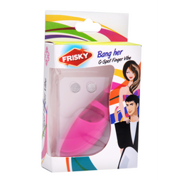 Xr brands Bang Her - Silicone G-Spot Vinger Vibrator (848518014511)