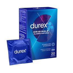 Durex Originals Classic Natural - Condooms - 20 Stuks (5052197045154)