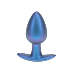 Ouch! by shots Geleidelijke Silicone Anale Plug - Medium - 3.1 / 7,9 cm - Metallic Blauw (8714273056863)