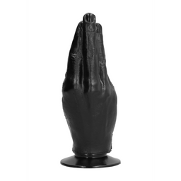 All black Dildo - 8 / 21 cm (5420044200535)