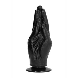 All black Dildo - 8 / 21 cm (5420044200535)