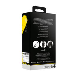 Ouch! by shots Labia Spreader met Klemmen - Zwart (8714273051004)