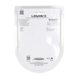 Levelz by shots Geribbelde Hard Loop Silicone Prostaat Massager - S - Zwart (8714273066473)