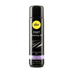 Pjur Cult Dressing Aid - Siliconebased Gel for Rubber and Latex Clothes - 3.4 fl oz / 100 ml (827160100230)
