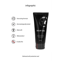 Ouch! by shots Vertraag Gel - 3 fl oz / 100 ml (8714273301345)