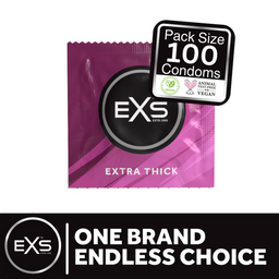 EXS Extra Thick - Condoms - 100 Stuks (5027701005931)