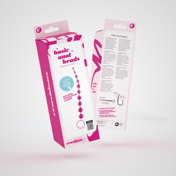 Crushious Basis Anale Kralen - 10 Kralen Ketting - Roze (799632355069)