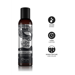 Orgie Semen Lube - Waterbased Intimate Gel - 150 ml / 5,07 fl oz (5600742917267)