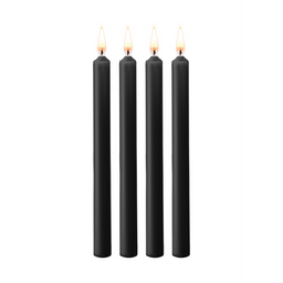 Ouch! by shots Plagen Wax Kaarsen - 4 Stuks - Groot - Zwart (8714273544995)