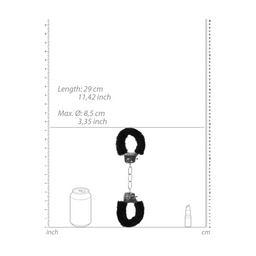 Ouch! by shots Pleasure Handboeien Furry (8714273074201)