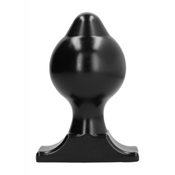 All black Butt Plug - 7 / 17,5 cm (5420044219018)