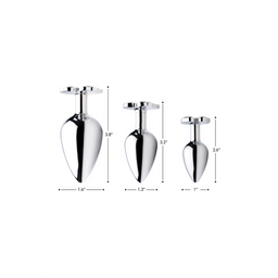 Xr brands Lucky Clover Gem - Butt Plug - Medium Geluksklaver edelsteen - Butt Plug - Medium (848518033727)