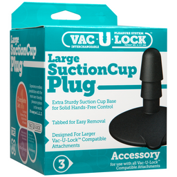 Doc johnson Grote Zuignap Plug (782421055011)