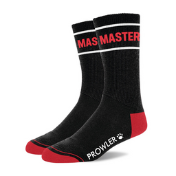 Prowler red Master Socks - Zwart/Rood (4890808286012)
