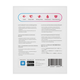 Lovense Lush 2 - Krachtige App-gestuurde Draagbare G-spot Ei Vibrator - Roze (728360599544)