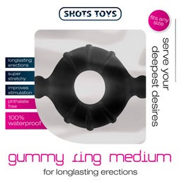 Shots toys by shots Gummy Ring - Medium (8714273944016)