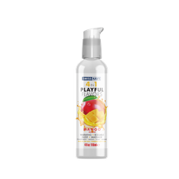 Swiss navy 4 in 1 Playful Flavors - Lubricant with Mango Flavor - 4 fl oz / 118 ml (699439007430)