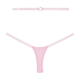 Allure Cherished - Kanten en Mesh Tanga - OS - Roze (883045920966)