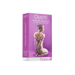 Ouch! by shots Japanse Mini Touw - 4,9 ft / 1,5 m (8714273795618)