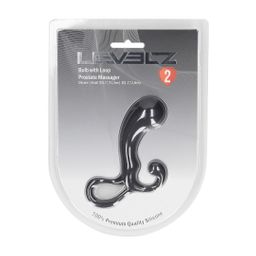 Levelz by shots Bol met Lussen Silicium Prostaat Massager - S - Zwart (8714273066411)
