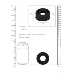 Pumped by shots Silicone Pomp Mouw - Groot (8714273925862)