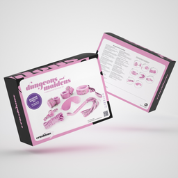 Crushious Dungeons and Maidens - 8-delige BDSM Kit - Roze (7403254157583)