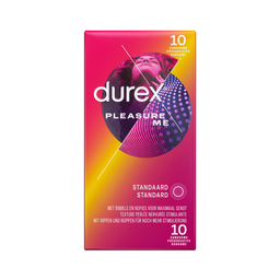 Durex Pleasure Me - Condooms - 10 Stuks (5410036305584)