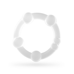 Crushious Triple Bead - Cockring Set - Doorzichtig (799632354741)