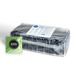 EXS 3 in 1 - Geribbeld, Gevuld en Uitgebreid - Condoms - 100 Stuks (5027701005856)