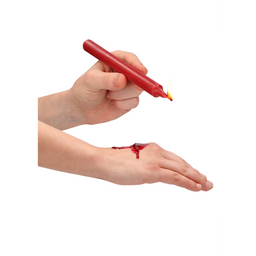 Ouch! by shots Plagen Kaarsen - 4 Stuks - Groot - Rood (8714273545008)