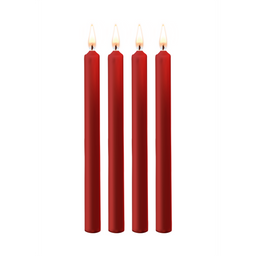 Ouch! by shots Plagen Kaarsen - 4 Stuks - Groot - Rood (8714273545008)