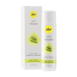 Pjur Med Vegan - Waterbased Vegan Lubricant - 3.4 fl oz / 100 ml (827160111373)