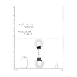 Ouch! by shots Beginner's Handcuffs Furry (8714273074119)