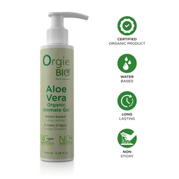Orgie Bio Aloe Vera - Intiem Gel - 3 fl oz / 100 ml (5600298351539)