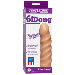 Doc johnson CodeBlack - Raging Hard Dildo - 6 / 15 cm (782421554804)