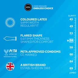 EXS Black Latex - Condooms - 48 Stuks (5027701009496)